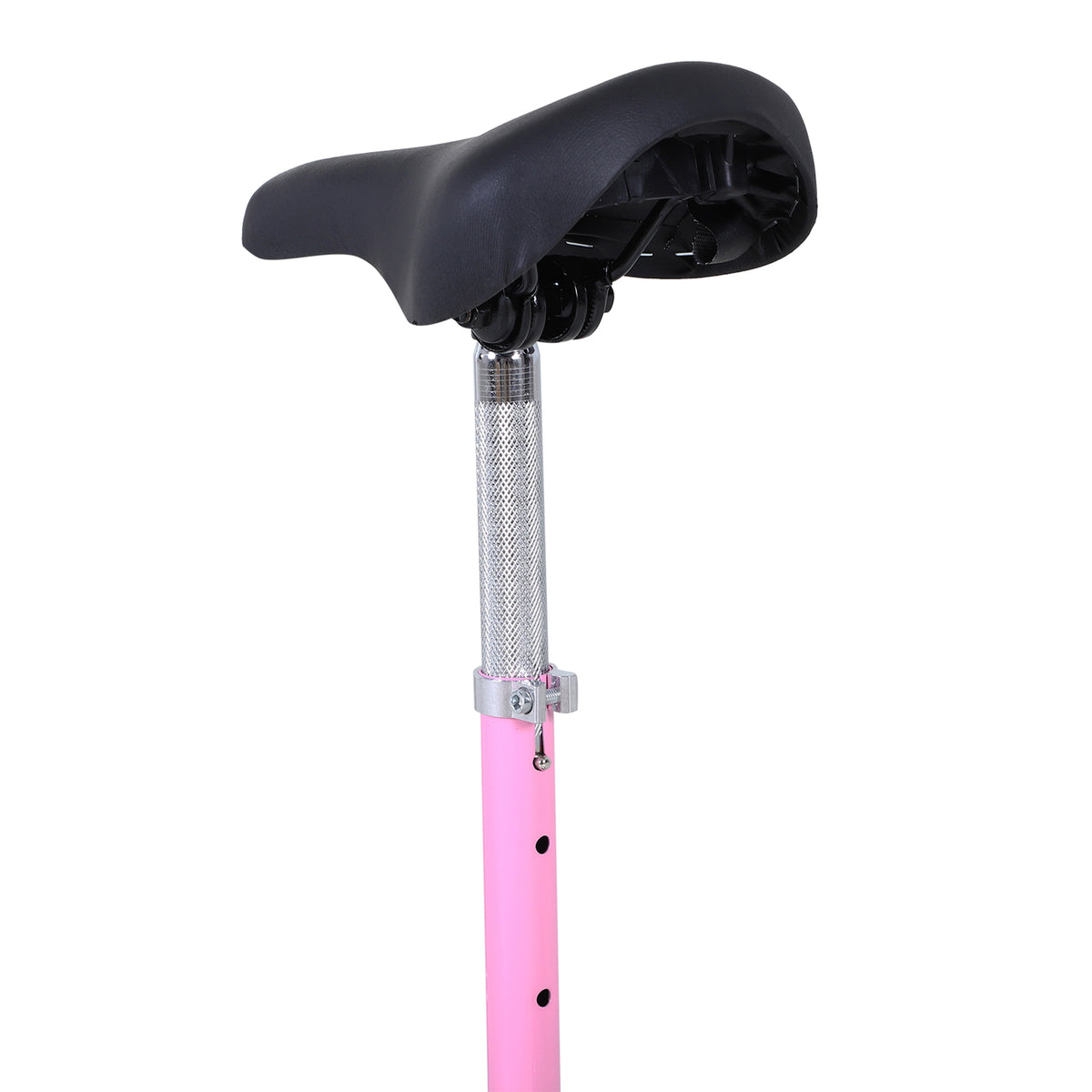 Trottinette électrique 120 W pliable pour enfant de 6+ ans hauteur guidon et selle réglable 10 Km/h max. rose-8