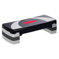 Step fitness aerobic stepper hauteur reglable surface antiderapante 78x29x20 cm-0