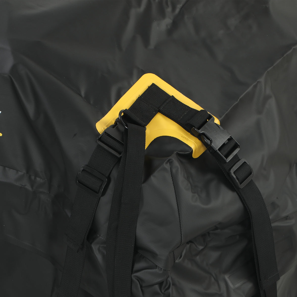 Sac de Toit Voiture Étanche Coffre de Toit Souple Universel 10 Sangles et Cadenas Auto SUV et Camping en Famille Noir-9