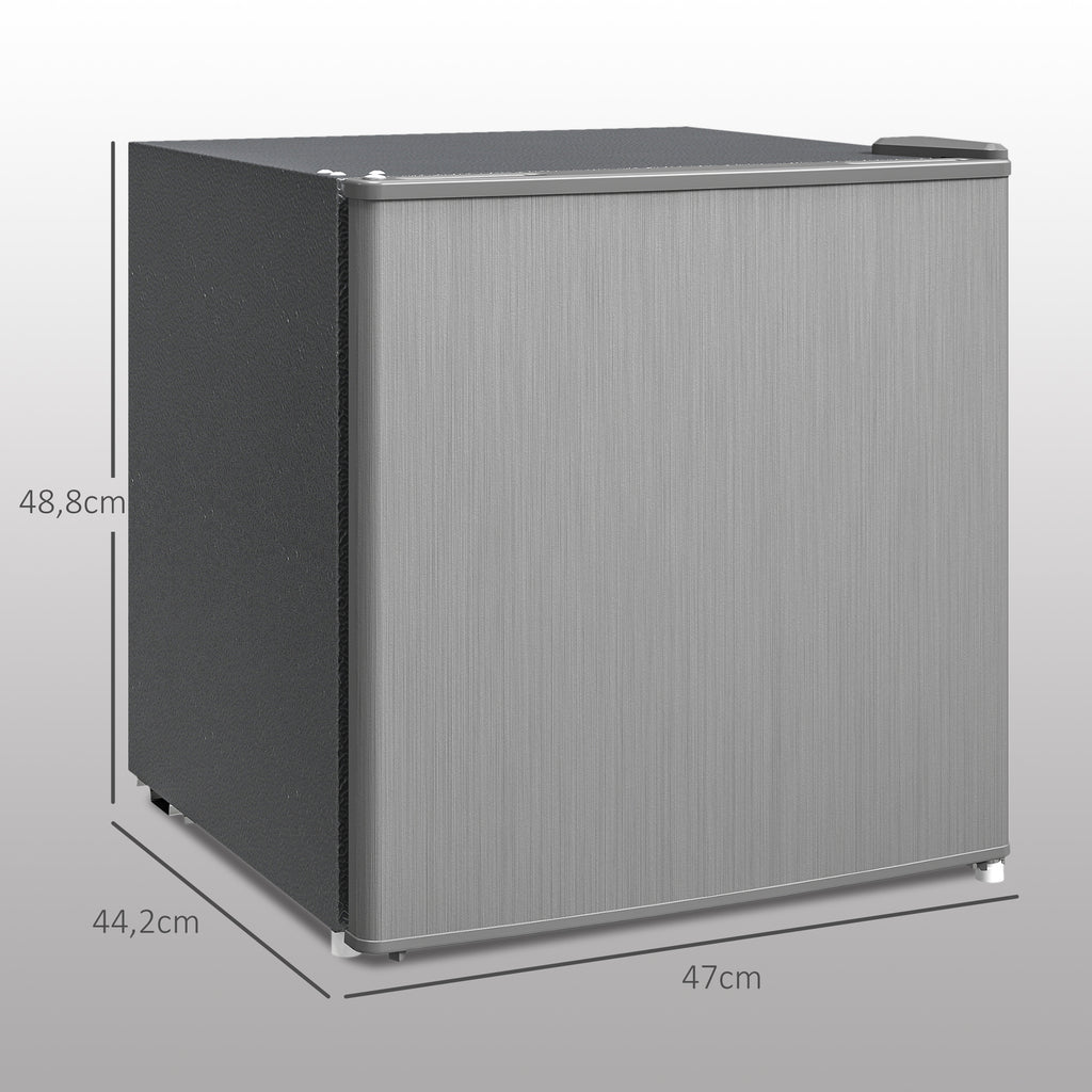 Mini congélateur Température Réglable de -14 à -24°C Compact 35L - Porte réversible Classe E - 47x44,2x48,8cm - Gris-2