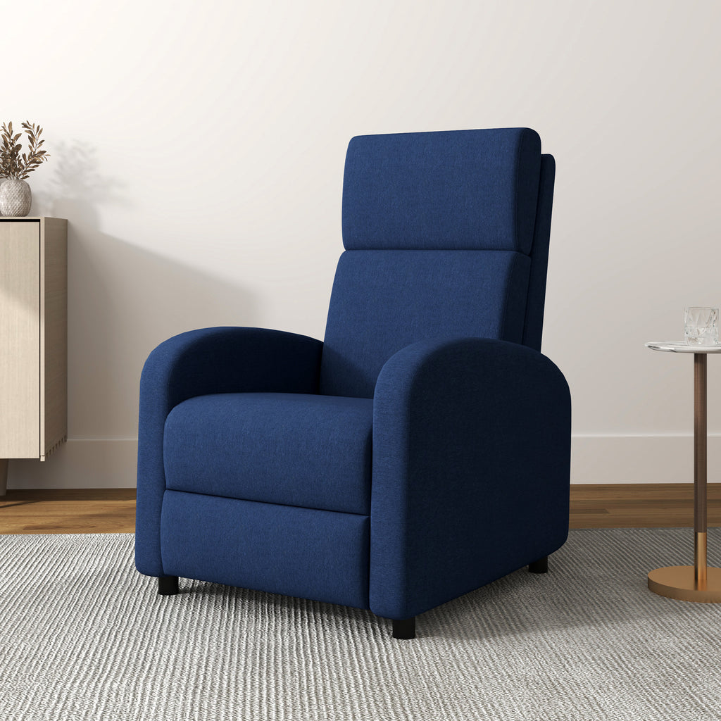 Fauteuil relax fauteuil inclinable salon fauteuil de relaxation - dossier réglable jusqu'à 160° repose-pieds intégré-1