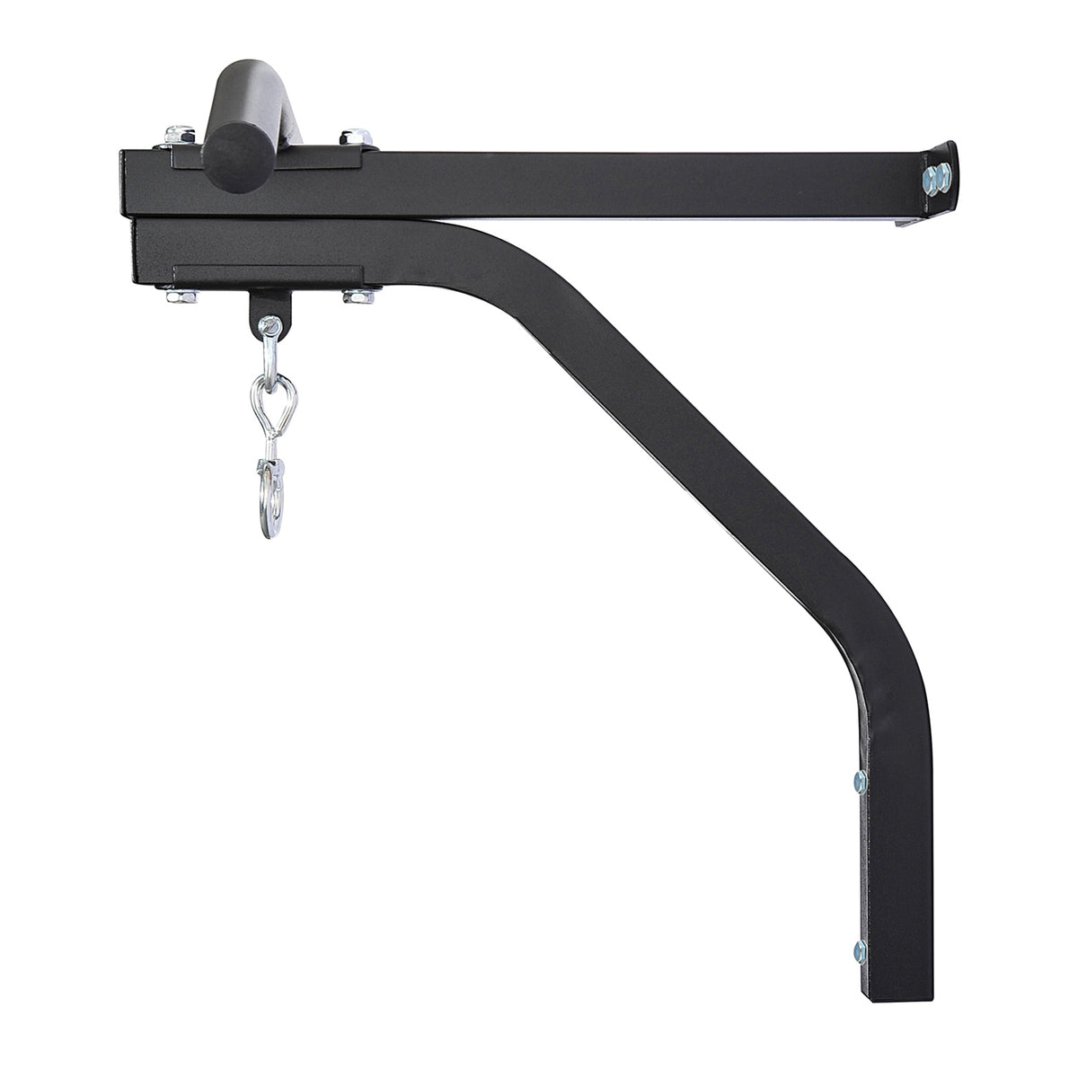 Support sac de boxe fixation sac de frappe barre de traction intégrée charge max. 130 Kg acier noir-7